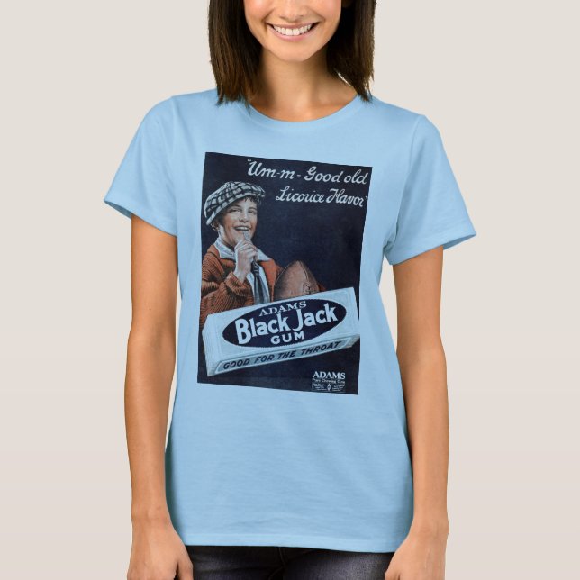 T-shirt da goma de Black Jack (Frente)