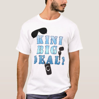 T-shirt da grande coisa de Kini