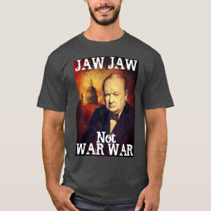 T-shirt da guerra de Churchill anti