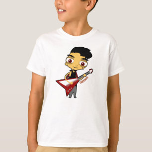 T-shirt da guitarra