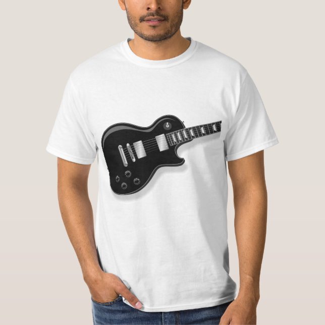 T-shirt da guitarra elétrica (Frente)