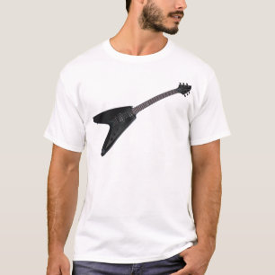 T-shirt da guitarra elétrica