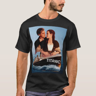 t-shirt da história de amor Titanic