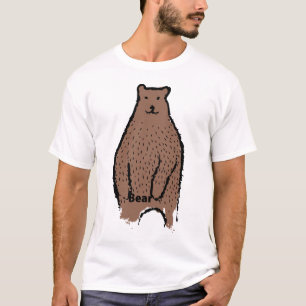 T-shirt da identidade do urso