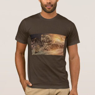 T-shirt da ilha do crânio