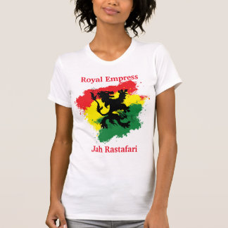 T-shirt da imperatriz de Rasta