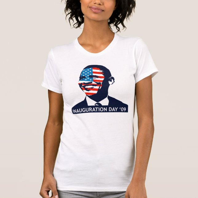 T-shirt da inauguração de Obama (Frente)
