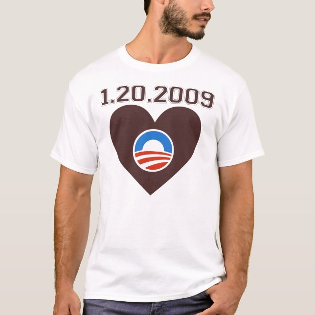 T-shirt da inauguração de Obama (Frente)