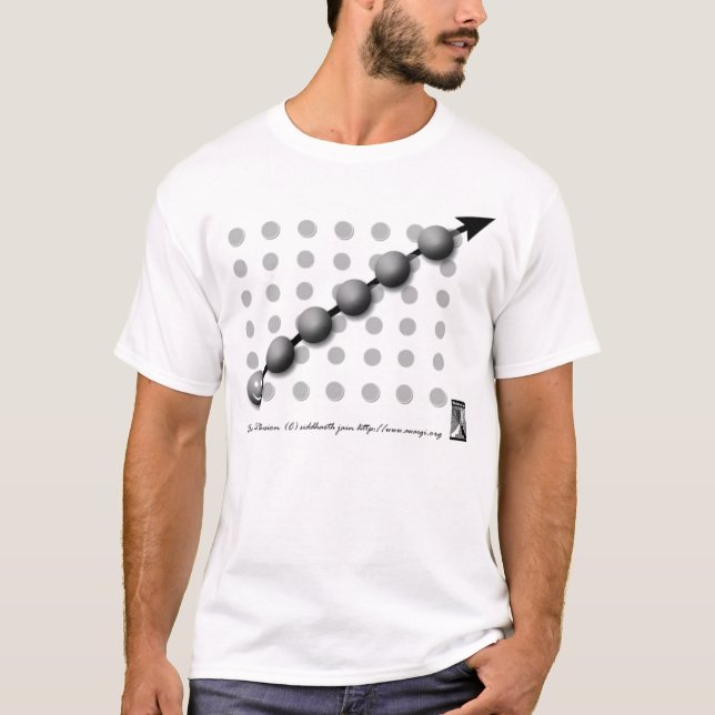 T-shirt da Inclinação-Ilusão (Frente)