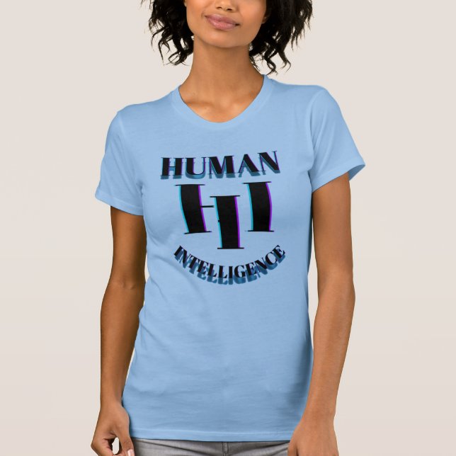 T-shirt da Inteligência Humana (Frente)