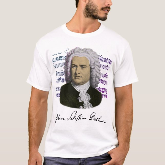 T-shirt da invenção de Bach (Frente)