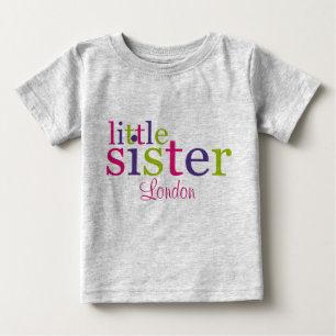 T-shirt da irmã mais nova