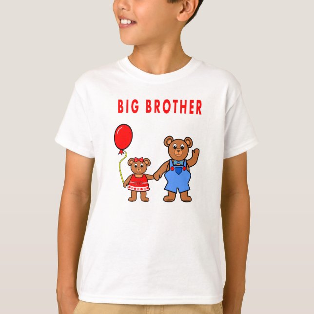 T-shirt da irmã mais nova do big brother (Frente)