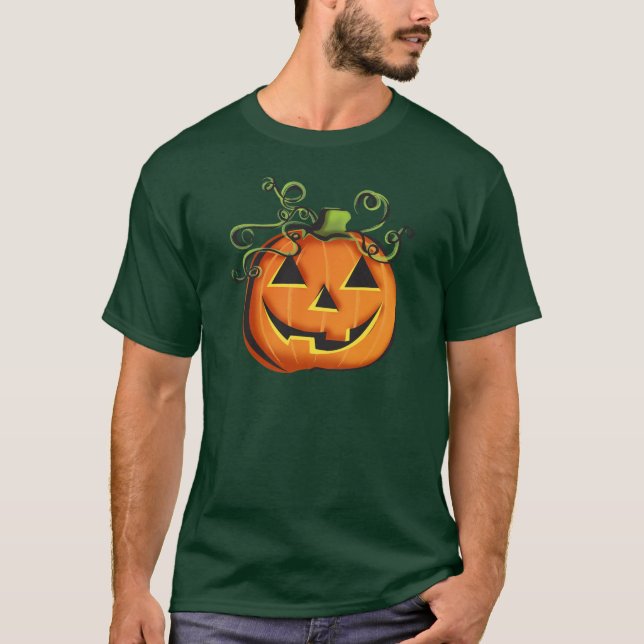 T-shirt da Jack-O-Lanterna (Frente)