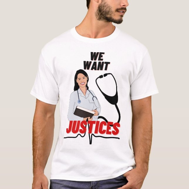 T-Shirt da Justiça (Frente)