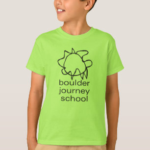 T-shirt da juventude da escola da viagem de