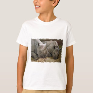 T-shirt da juventude dos Rhinos do sono