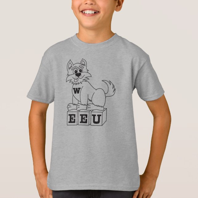 T-shirt da juventude EEU (Frente)