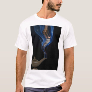 T-shirt da lâmpada de Alladans