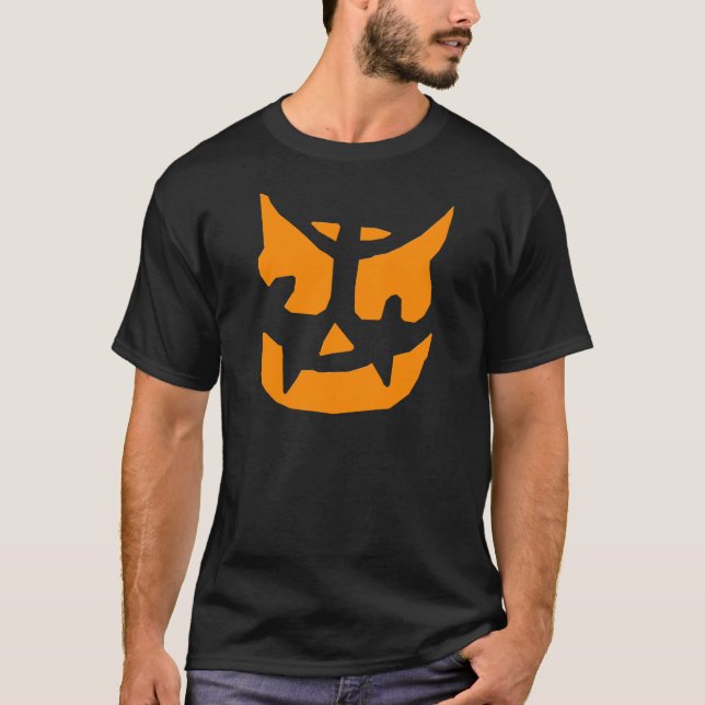 T-shirt da lanterna de Jack O (Frente)