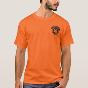 T-shirt da laranja do país do bronco