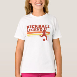 T-shirt da legenda de Kickball