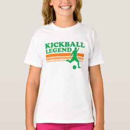 T-shirt da legenda de Kickball
