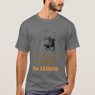 T-shirt da legenda do vaqueiro