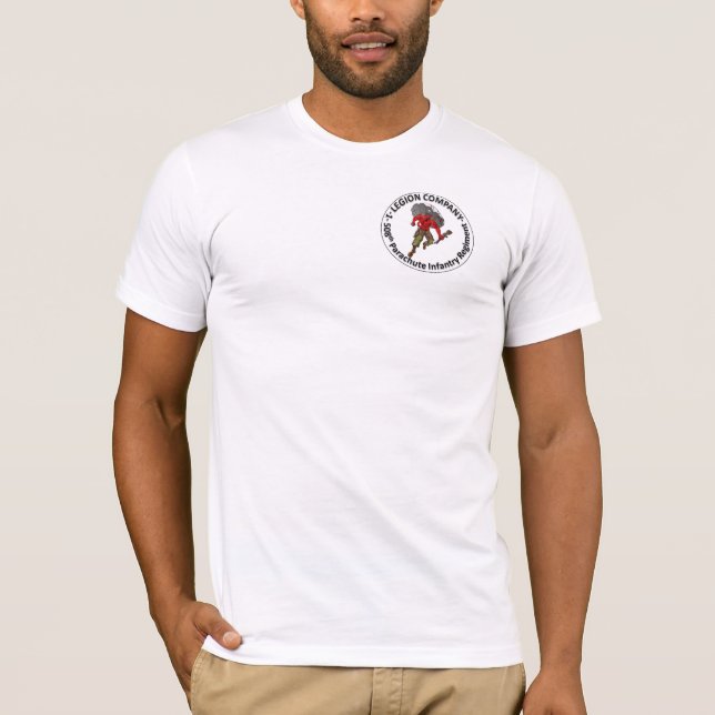 T-shirt da Legião Empresa de Homens (Frente)
