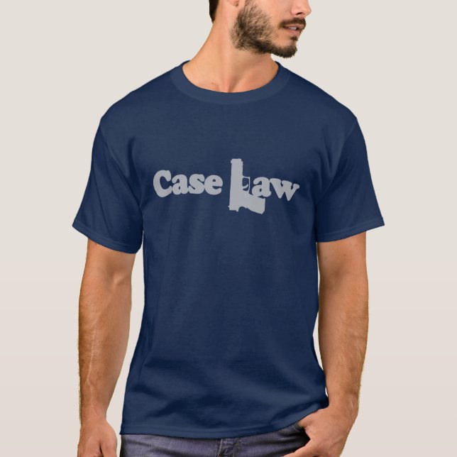 T-shirt da lei de antecedentes (Frente)
