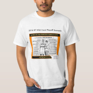 T-shirt da lembrança da eliminatória de 2016 SF 