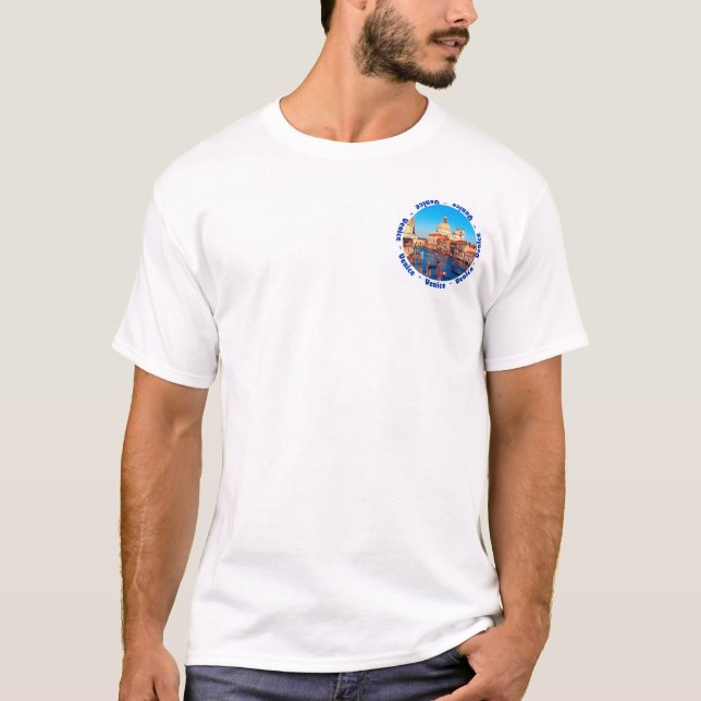 T-shirt da lembrança de Veneza (Frente)