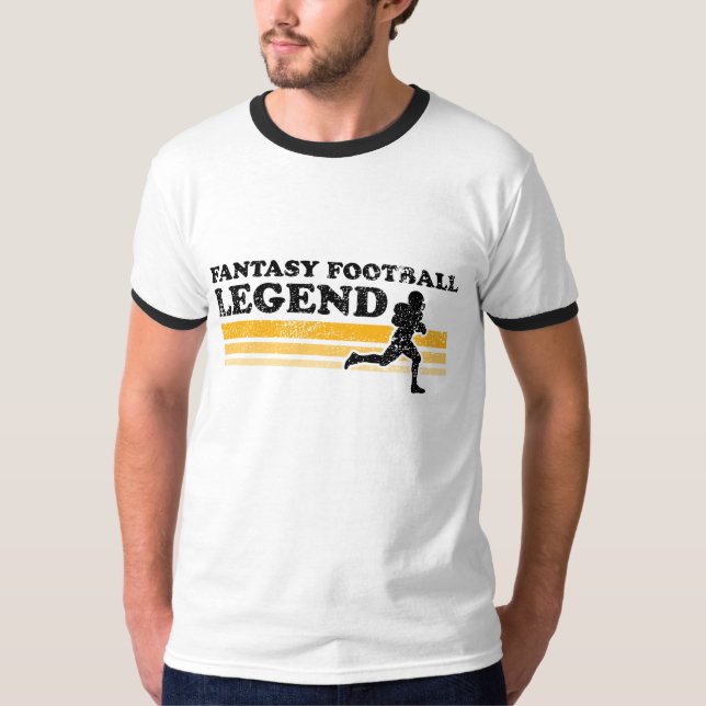 T-shirt da lenda de futebol fantasia (Frente)