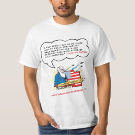 T-shirt da liberdade académica dos homens