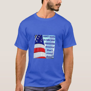 T-Shirt da Liberdade América (escuro)