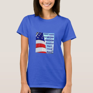 T-Shirt da Liberdade América (escuro)