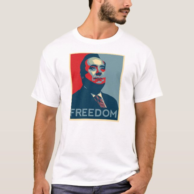 T-shirt da liberdade de Alex Salmond (Frente)