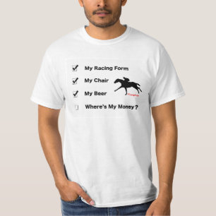 T-shirt da lista de verificação da trilha