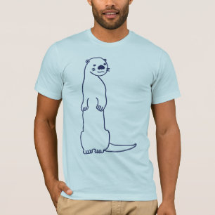T-shirt da lontra