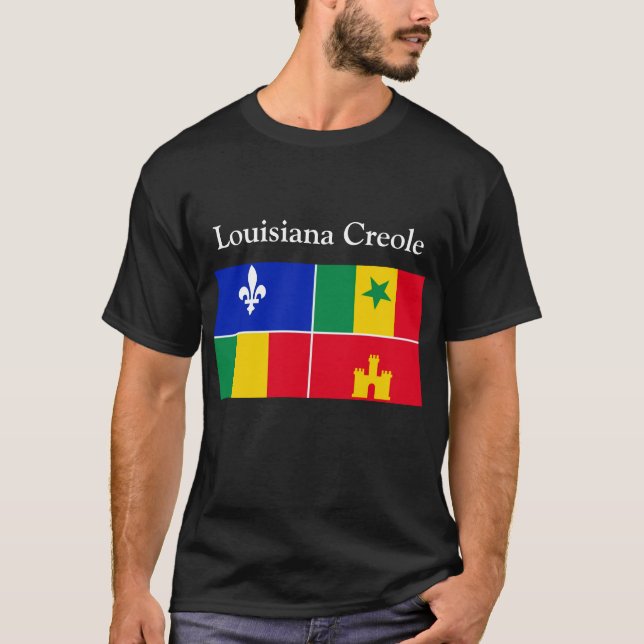 T-Shirt da Louisiana Creole (Frente)