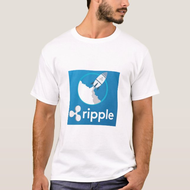 T-shirt da lua da ondinha XRP (Frente)