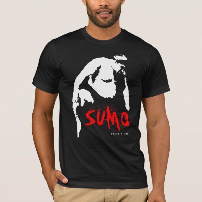 T-shirt da luta de Sumo (Frente)