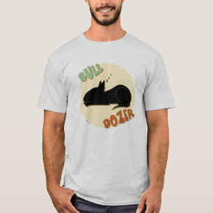 T-shirt da luz da escavadora de Bull