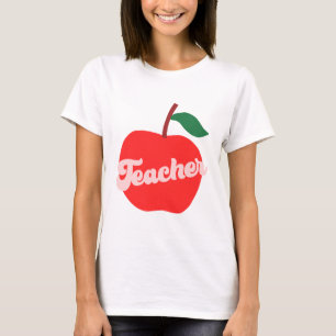 T-shirt da Maçã de Professores Bonitos