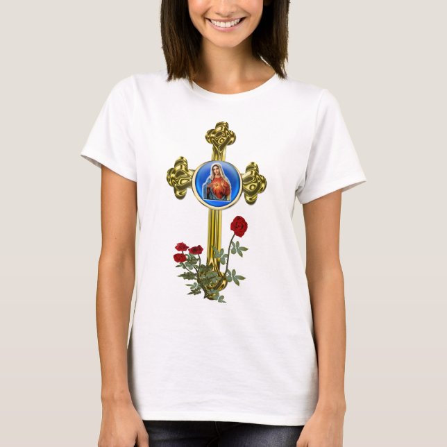t-shirt da mãe Mary (Frente)
