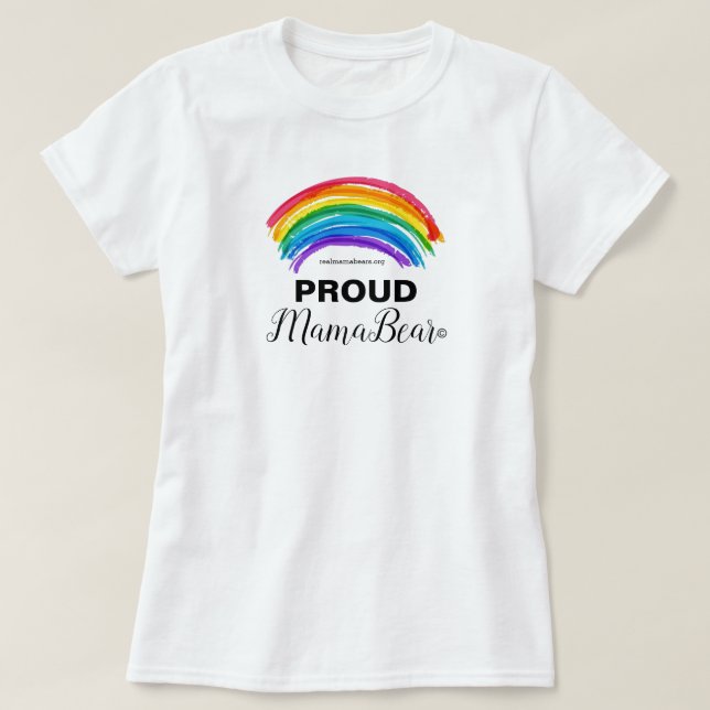 T-shirt da mãe orgulhosa (Frente do Design)