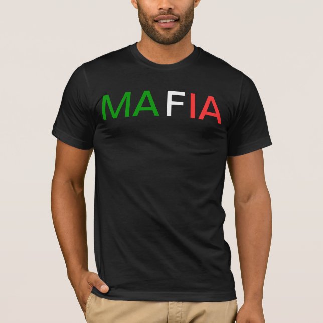 T-shirt da máfia (Frente)