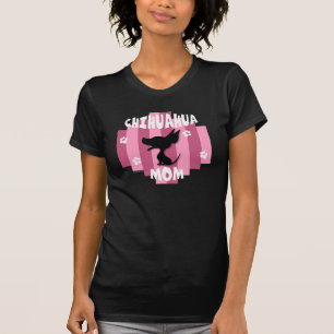 T-shirt da mamã da chihuahua