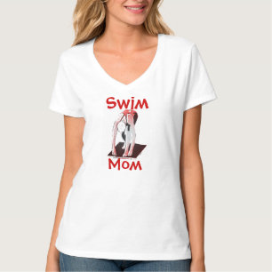 T-SHIRT DA MAMÃ DA NATAÇÃO