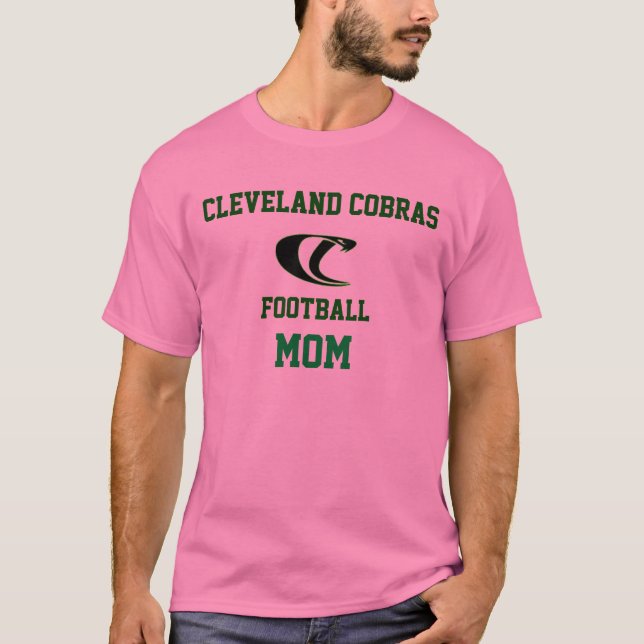 T-shirt da mamã das cobras de Cleveland (Frente)